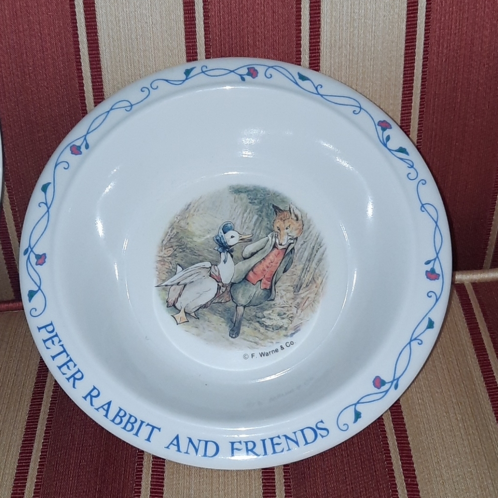 VTG Peter Rabbit dinner set melamine - Picture 3 of 8